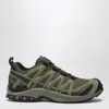 Salomon Xa Pro 3d Nylon And Mesh Sneakers In Green