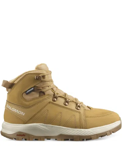 Salomon Outchill Thinsulate Boots In Brown