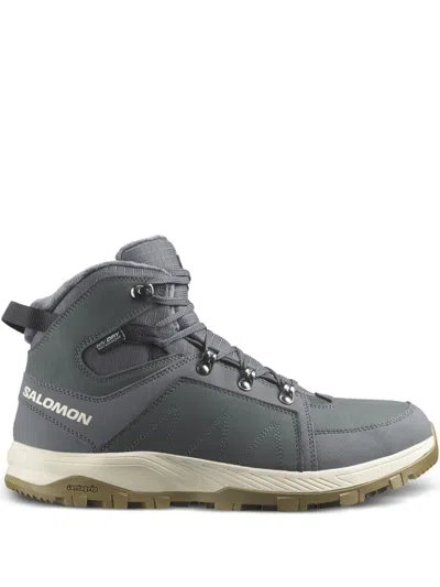 Salomon Outchill Thinsulate Boots In Gray