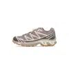 Salomon Xt-6 Low-top Sneakers In Quail/plum Kitten/vanilla Ice