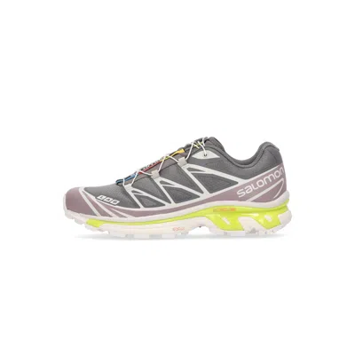 Salomon Outdoor Shoe Men's Xt-6 Quiet Shade/lunar Rock/evening Primerose