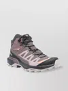 Salomon Panelled Design Low Top Sneakers In Burgundy