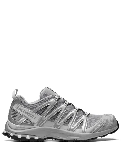 Salomon Panelled Design Slip-on Xa Pro 3d Sneakers In Gray