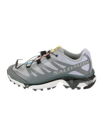 Pre-owned Salomon Patterned Sneakers In Purple