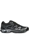 Salomon Performance-driven Xt 6 Gtx Sneakers Featuring Quicklace Technology In Black