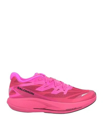 Salomon Phantasm 2 Woman Sneakers Fuchsia Size 6 Textile Fibers In Pink
