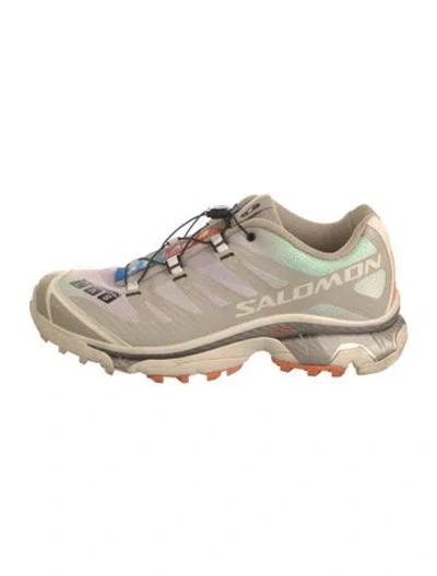 Pre-owned Salomon Printed Athletic Sneakers In Neutral