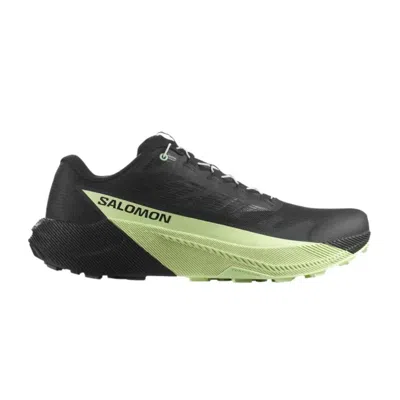 Salomon Pulsar Logo-print Trail Running Sneakers In Black