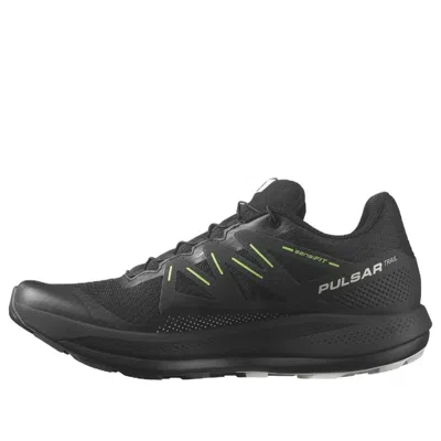Salomon Pulsar Trail 'black Green' In Multi