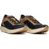 Salomon Pulsar Trail Running Shoe In Drk Spphr/rubber/vnla Ice