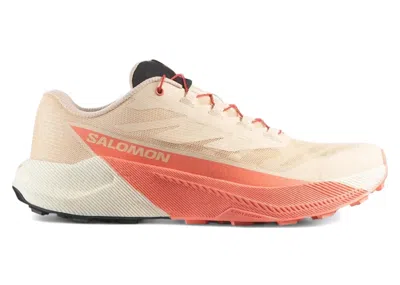 Pre-owned Salomon Pulsar (women's) Sneakers In Tender Peach/vanilla Ice/fusion Coral
