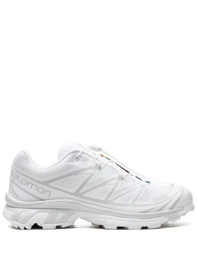 Salomon Quicklace Xt 6 Sneakers With White Mesh Panels And Branded Insole