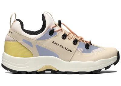 Pre-owned Salomon Raid Wind Beige Lavender Sneakers In Morganite/sun Dress/blooming Dahlia