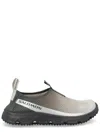 Salomon Mesh Slipper Sneaker Pull Tabs Rubber Sole In Multi