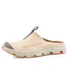 Salomon Rx Slide 3.0 Suede Hazelnut / Cement / Plum Kitten In Neutral