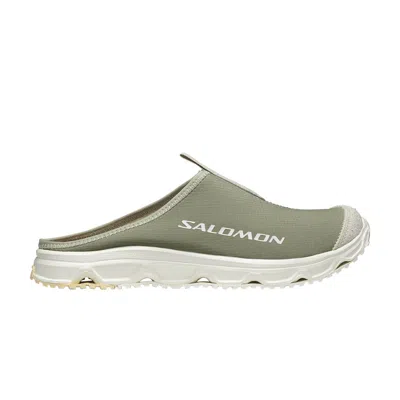Pre-owned Salomon Rx Slide 3.0 Suede 'tea Golden Fleece' In Green