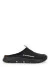 Salomon Black Fabric Rx Slide 3.0 Slippers In Black