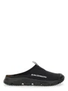 Salomon Black Fabric Rx Slide 3.0 Slippers In Black
