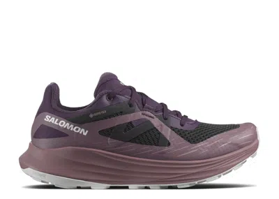 Salomon Wmns Ultra Flow Gore-tex 'nightshade Moonscape White' In Purple