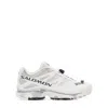 Salomon Mesh Panels Round Toe Rubber Sole Sneakers In White