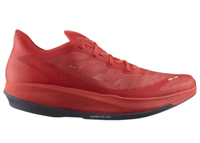 Pre-owned Salomon S/lab Phantantasm Cf Sneakers In Racing Red