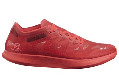 Pre-owned Salomon S/lab Phantantasm Sneakers In Racing Red