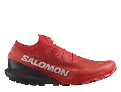 Pre-owned Salomon S/lab Pulsar 3 Men's Running Shoes L47386700 In Red