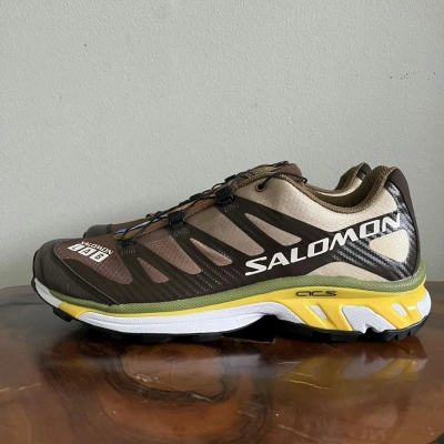 Pre-owned Salomon S/lab Xt-4 Shoes In Brown