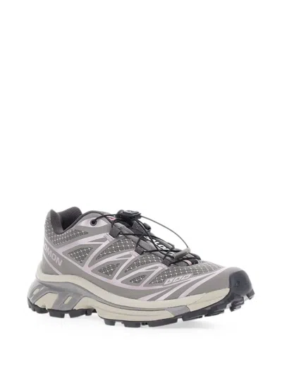 Salomon S-lab Xt 6 Panelled Sneakers In Gray