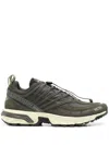 Salomon Military Green Acs Pro Leather Sneaker In Multicolor