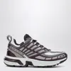 Salomon Mesh Panel Sneakers Pull Tab Rubber Sole In Purple