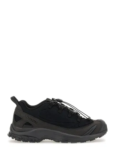 Salomon On Running White Mesh Cloud 6 Trainers In Black