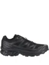 Salomon Xt-6 Panelled Mesh Sneakers In Black