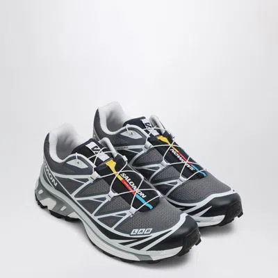 SALOMON SALOMON  SNEAKER XT-6 GREY/NIGHT BLUE/VIOLET