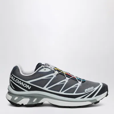 SALOMON SALOMON SNEAKER XT-6 GREY/NIGHT BLUE/VIOLET