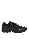 Salomon Xt-6 Rubber-trimmed Mesh Sneakers In Negro
