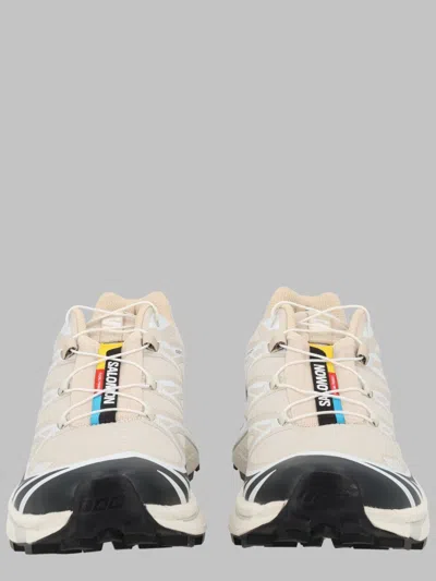 Salomon Unisex Rainy Day Mini Sneakers In White