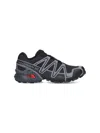 Salomon Athletic Sneakers With Streamlined Silhouette And Unique Overlays In Black