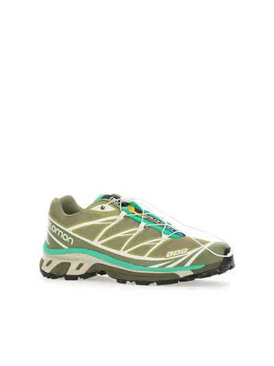 Salomon Sneakers In Dried Herb/deep Lichen Green/bri