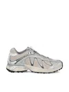 Salomon Xt-whisper Grey Sneakers With Printed Logo On The Side And Drawstring Closure In Fabric Unisex In Ftw Silver/lunar Rock/silver C