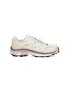 Salomon Xt-6 Rubber-trimmed Mesh Sneakers In Green