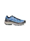 Salomon Xt-6 Rubber-trimmed Mesh Sneakers In Multi