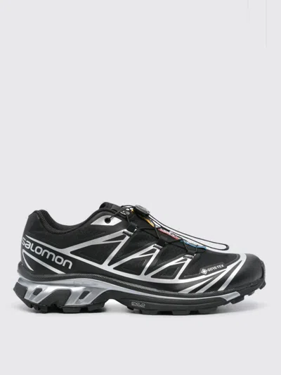 Salomon Low Sneaker Xt-6 Black/silver In Schwarz