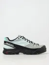 Salomon Leather And Mesh Sneakers With Secure Lacing System In Schwarz