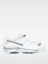 Salomon Mesh Upper Rubber Sole Sneakers In Weiss