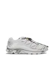 Salomon 'xt-6 S/lab' White Sneakers With Drawstring In White
