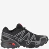 Salomon Speedcross 3 Gtx Rubber-trimmed Gore-tex Mesh Sneakers In Black