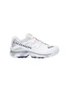 Salomon Mesh Panels Round Toe Rubber Sole Sneakers In White