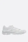 Salomon White Xt-6 Lace Up Sneakers In White