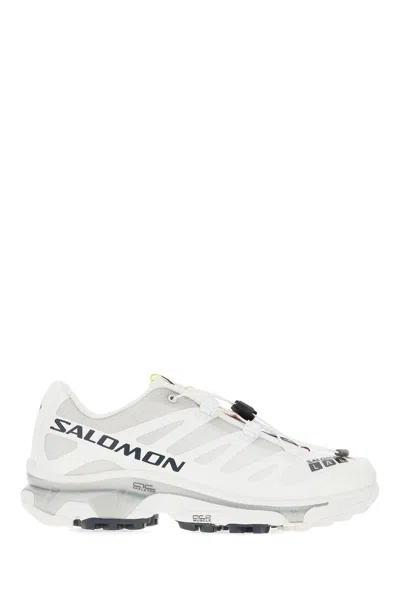 Salomon Two-tone Fabric Xt-4 Og Sneakers In White